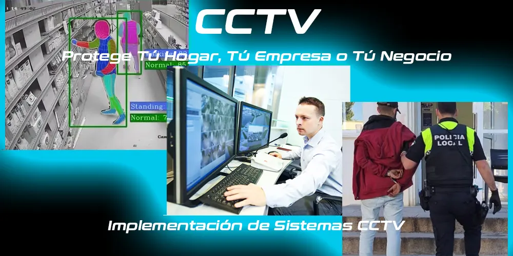 CCTV Instalación o reparación de Cámaras de seguridad y equipos de grabación